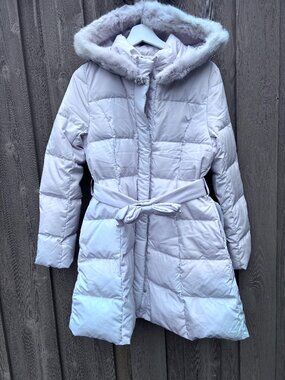 Lodispotto sublte pink down coat size medium